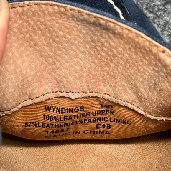 Polo Ralph Lauren Wyndings Driving Loafers Men's Size 14 Blue Suede Leather Slip - Picture 11 of 11